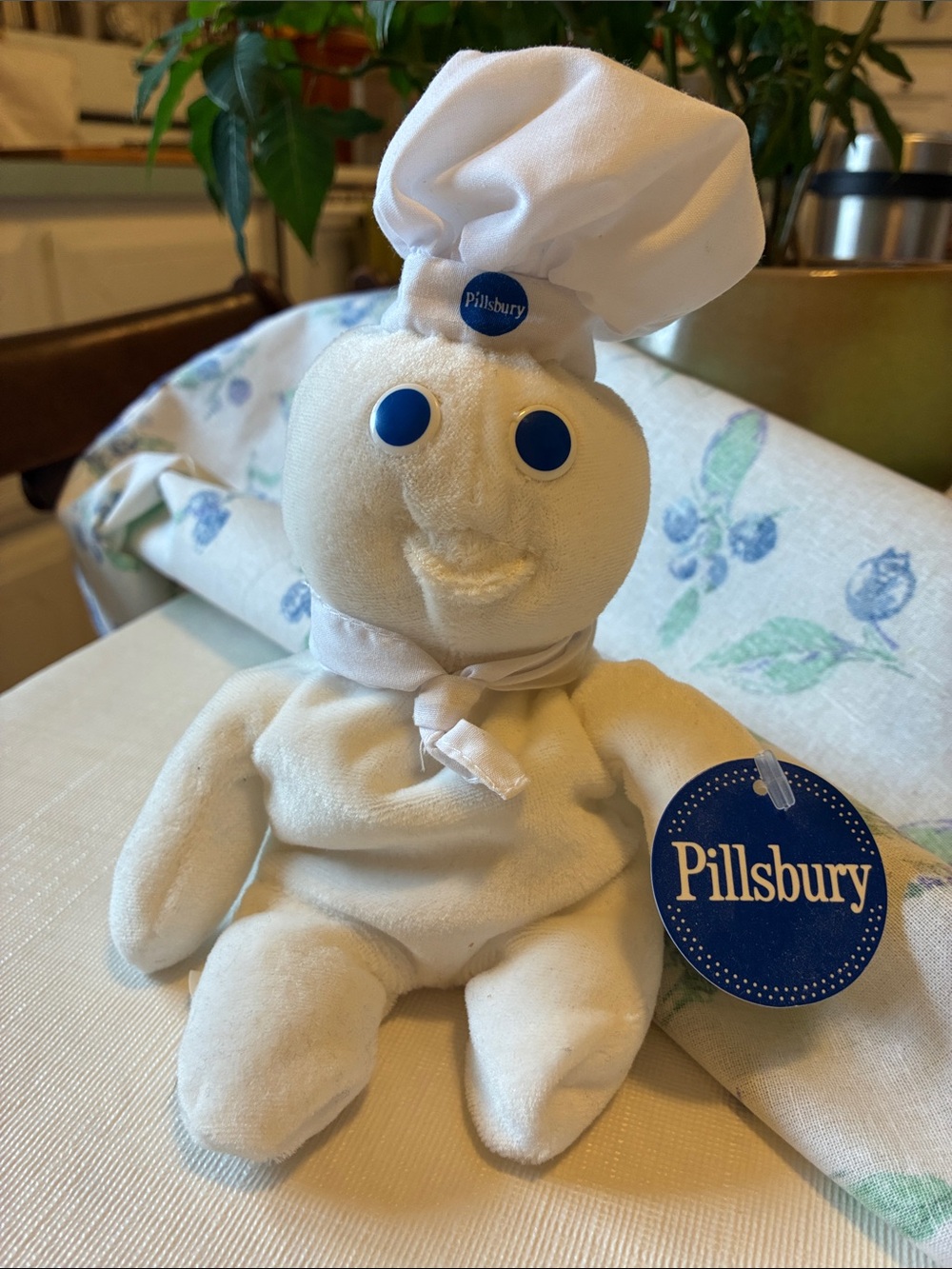 Pillsbury White Doughboy Plush Stuffed Toy